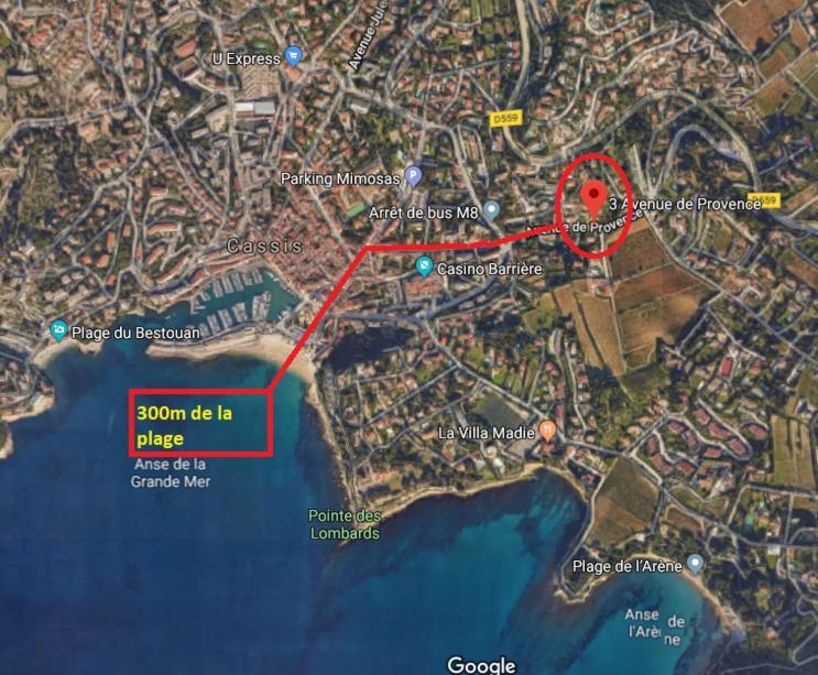 Au Calme, 200M Du Centre T2 Avec Balcon Et Parking Apartment Cassis Exterior photo